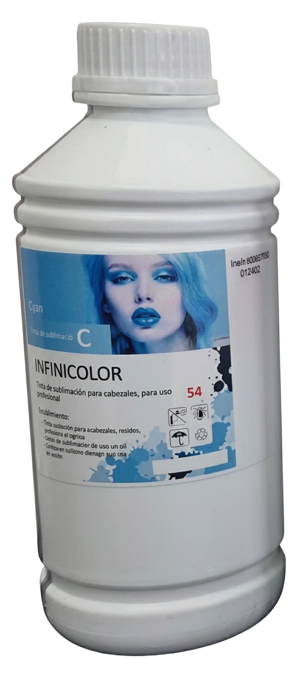 Tinta para sublimación color azul al por mayor en Bogotá para publicidad BTL - VENDEX