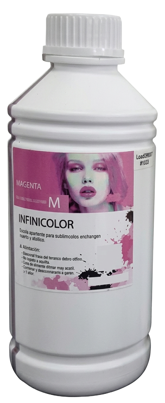 Tinta para sublimación color magenta al por mayor en Bogotá para publicidad BTL - VENDEX